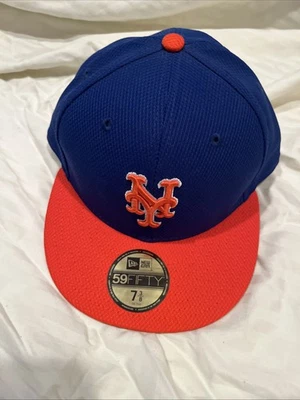 Mens New Era New York Mets Hat 7 3/8 Fitted. New. - Image 1 of 4