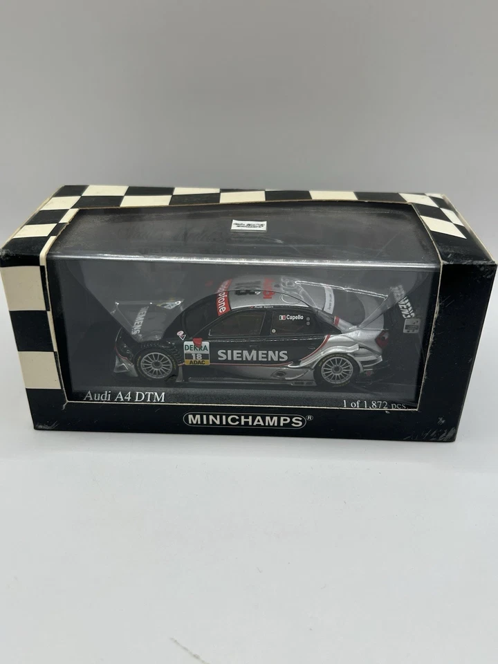Minichamps 1:43 400 051418 Audi A4 DTM 2005 Audi Sport Team Jouest en estuche Foto 1 de 4