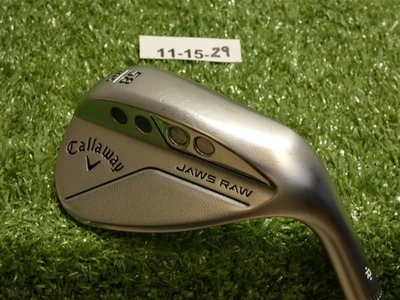 Callaway Jaws Raw Chrome 58* 10* Lob Wedge S Grind DG Spinner Steel Excellent - Image 1 of 4
