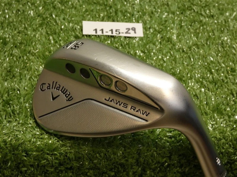 Callaway Jaws cromo bruto 58* 10* Lob Wedge S Grind DG aço giratório excelente - Imagem 1 de 4