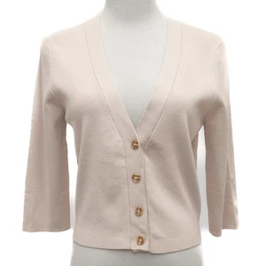 Revolve One grau Haferflocken Tag Mohair Mischung Knopfleiste Strickjacke Größe Small - Bild 1 von 11