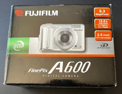 Fujifilm FinePix A600 6.3MP Digital Camera Tested Working Condition boxed w/all - Image 1 of 4