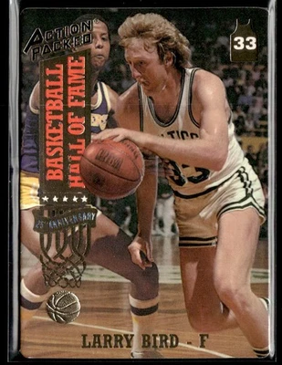 Tarjeta de baloncesto Larry Bird Celtics 1993 llena de acción del Salón de la Fama #19 1203E Foto 1 de 2