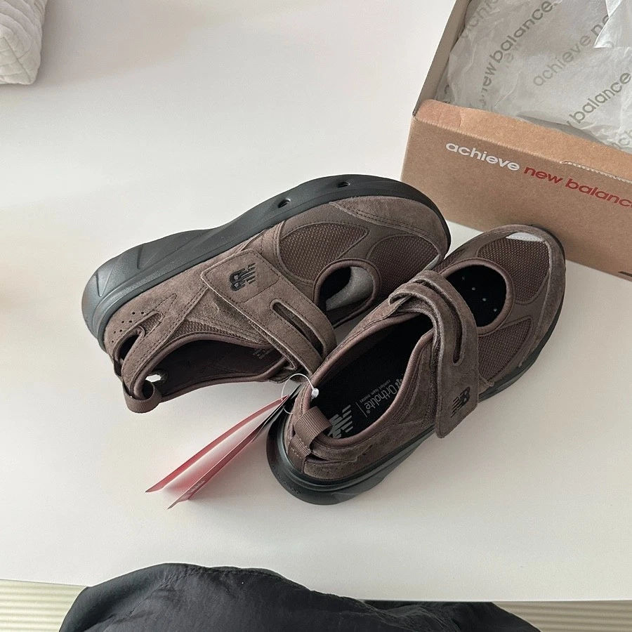 New Balance Breeze Womens Mary Jane Sneakers Brown SD2203BR