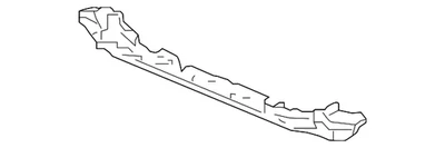 Genuine Honda Lower Tie Bar 04603-T3V-A00ZZ - Image 1 of 2