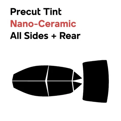 Precut Window Film Car Nano Ceramic DIY Tint for Toyota Corolla 2014-2019 Sedan - Image 1 of 4