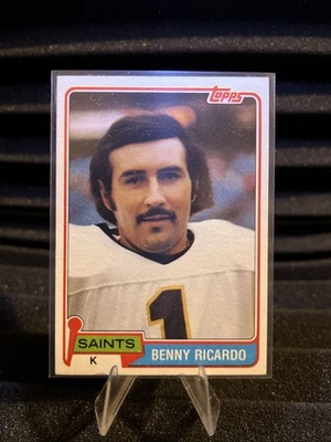 1981 Topps Football. Benny Ricardo #306 - Image 1 of 2