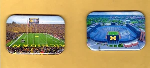 MICHIGAN  STADIUM   2  REFRIGERATOR MAGNET  2" X 3"  WITH ROUNDED CORNER - Picture 1 of 2