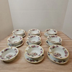 Cuencos y platillos chinos de Baviera Z. S. & Co. de colección raros Md finales de 1800 a principios de 1900 - Imagen 1 de 10