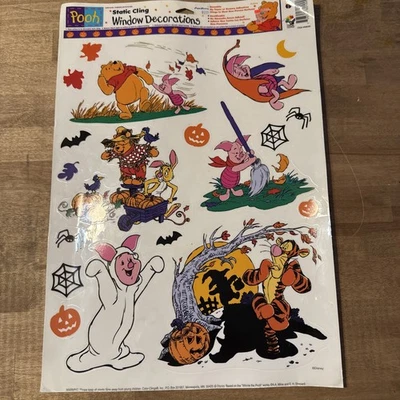 Adhesivos de ventana de Halloween Winnie The Pooh de colección Foto 1 de 4