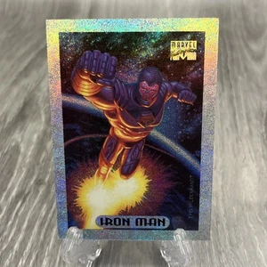 1994 Marvel Masterpieces Iron Man Silver Holofoil Limited Edition #5 of 10 - Bild 1 von 3