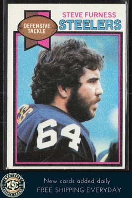 Steve Furness 1979 Topps #371 Pittsburgh Steelers - Image 1 of 2