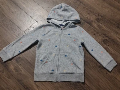 Chaqueta con Capucha Okie Dokie Niños Talla 5T Gris con Cremallera de Dinosaurio Foto 1 de 3