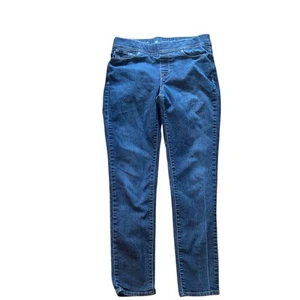 Women's Levi's Size 10 Pull On Skinny Jeans Dark Blue 30”W X 28.5”L - Picture 1 of 11