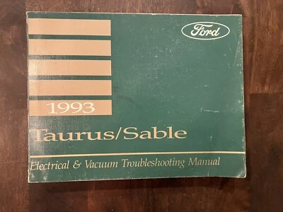 Ford Taurus Mercury Sable 1993 diagramas de cableado libro eléctrico manual original Foto 1 de 4