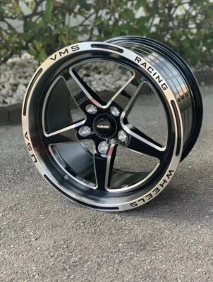 Llanta 2x 17x10 V Star 5 radios labio pulido 5x120 44ET para Chevy Camaro 10-20 Foto 1 de 2