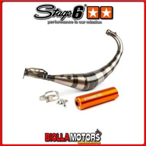 S6-9118903/OR AUSPUFFANLAGE Stage6 Streetrace CNC arancio CH-MOTO WSM SM Racing - Bild 1 von 5