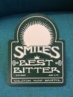 SMILES Best Bitter  - COLSTON Yard.  Bristol  -  Pump Label   1