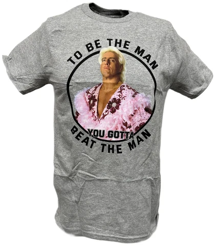Ric Flair Gray Stylin and Profilin WWE Mens T-shirt Cover