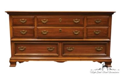KENT COFFEY Carriage Trade Collection Early American Style Cherry & Pecan 64"... - Image 1 of 4