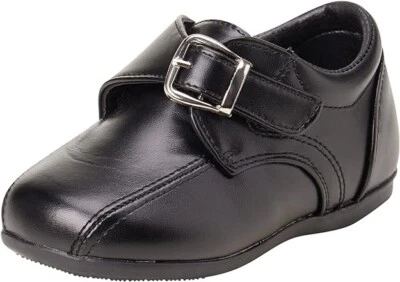 Josmo Boy's Walking Dress Shoe (Infant, Toddler), Size 6 Toddler, Black - Image 1 of 4