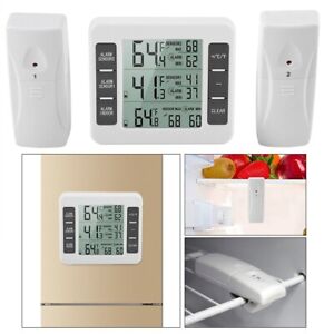 Komfortables Funkthermometer mit Alarm für Kühlschrank drinnen und draußen