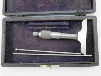 Craftsman Depth Micrometer 0-3" Vintage Made In USA - Image 1 of 4