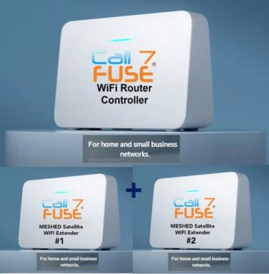 GRANDSTREAM WiFi-6e ROUTER with Two MESHED WiFi-6e Access Points Extender Kit - Image 1 of 4