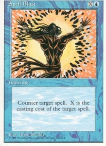 2X SPELL BLAST BLUE 4TH FOURTH EDITION MTG MAGIC LP X2 (yourdeckbuilder) - Picture 1 of 1