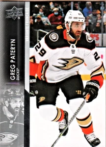 GREG PATERYN 21-22 UPPER DECK FRENCH VARIATION SP CARD # 504 UD EXTENDED 2021-22 - Picture 1 of 2