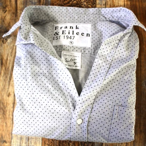 New Frank eileen womens Button Shirt Size S Eileen long sleeve shirt cotton - Picture 1 of 11