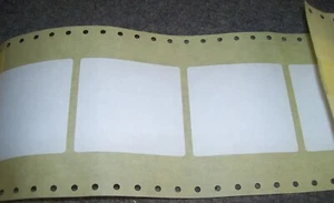 Atari ST STE Commodore Amiga PC Synth 100 x 3.5" NEW Blank Floppy Disk Labels - Picture 1 of 4
