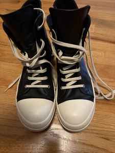 Rick Owens Mainline Ramones high RARE Sz 42 Excellent Condition - Picture 1 of 6