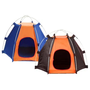 Dog Tent for SmallDogs Camping Outdoor Dog Tent Polyester Foldable Camping Tent - Picture 1 of 14