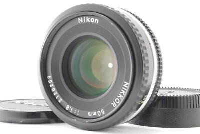【NEAR MINT】Nikon Nikkor 50mm F1.8 Ai-s Ais Pancake Prime Lens From JAPAN - Image 1 of 4