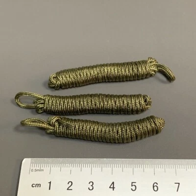3x Accesorio de cuerda verde de nailon encuadernado para figura de dragón GI Joe de 12" siglo XXI Foto 1 de 3