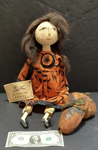 Jan Davis/Big Brown Dog Primitives: ‘Witchy Zoe’ Halloween Doll 2012 - Picture 1 of 9
