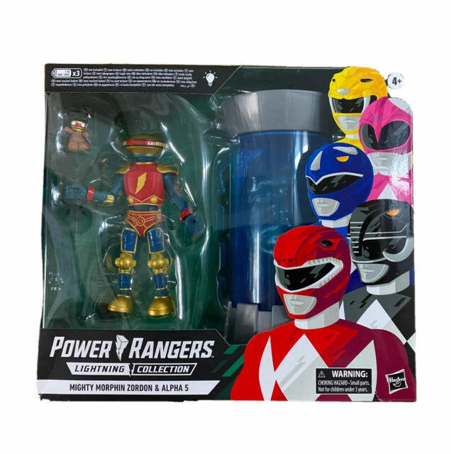 Hasbro - Power Rangers Lightning Collection: Mighty Morphin Zordon & Alpha 5 Action Figurines