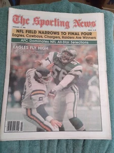 The Sporting News January 17, 1981 NFL Playoffs Eagles Fly High/Jerry Robinson - Picture 1 of 2