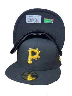 Pittsburgh Pirates New Era Alternate Authentic On-Field 59FIFTY Fitted Hat - Image 1 of 4