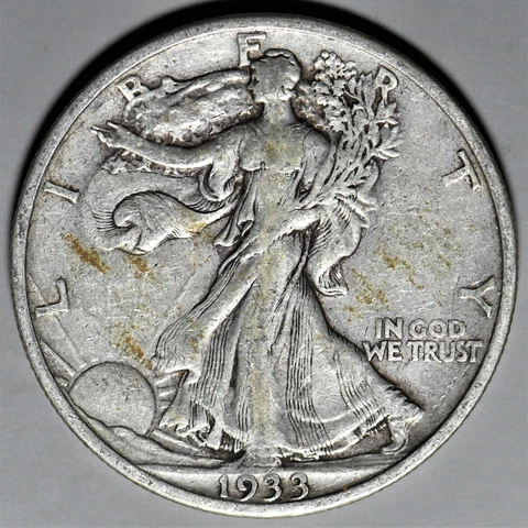 1933 s walking liberty half dollar Cover