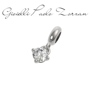 Bead Rerum in argento e zircone bianco 26017 - Foto 1 di 1