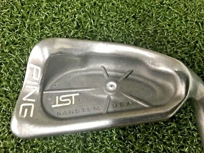 Ping ISI 5 Hierro Punto Plata / Derecha / Acero Regular ~ 39" / Bonito Club / dj5935 Foto 1 de 4