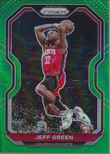 2020-21 Panini Prizm Prizms Green Basketball Card Pick