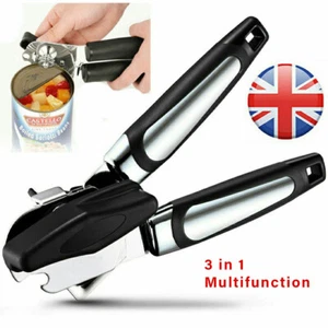 Schwerlast Edelstahl Blech Dosenöffner Schneider Einfach Bequem Griff Griff Küche - Bild 1 von 6