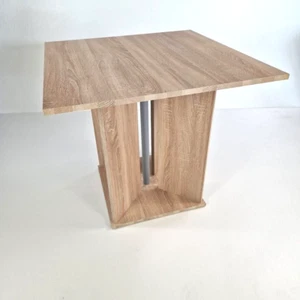 Esstisch Küchentisch  Tisch Atlantis 1 Sonoma eiche hell Sägerau 80 x 80 cm NEU - Bild 1 von 9
