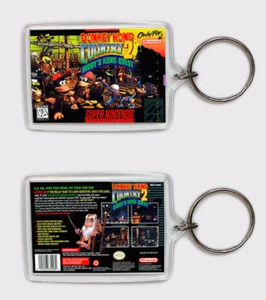 LLAVERO DONKEY KONG 2 SUPER NINTENDO KEYRING - Imagen 1 de 1