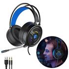 Psh-200 Gaming Headset Headphones Noice Cancelling Led Light For Pc Laptop