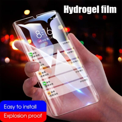 1X Hydrogel Film For OnePlus Ace 2 Pro 11 11R Nord 3 Full Cover Screen Protector - Image 1 of 4