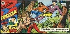 FT- STRISCIA COLLANA FRECCIA XXVII SERIE N.28 BLEK MIKI -- DARDO -- S - H23 - Imagen 1 de 1